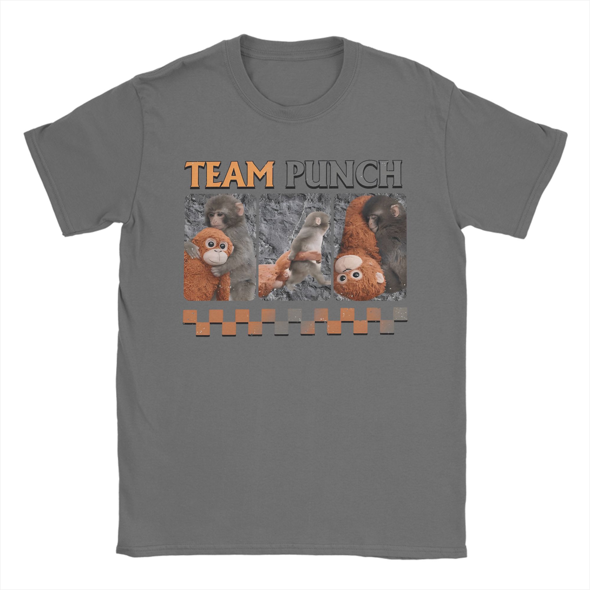 Monkey Punch Baby Monkey Holding Toy Merch Unisex T Shirts Pure Cotton Tee Print Tops Tshirt 4XL
Monkey Punch Baby Monkey Holding Toy Merch Unisex T Shirts Pure Cotton Tee Print Tops Tshirt 4XL