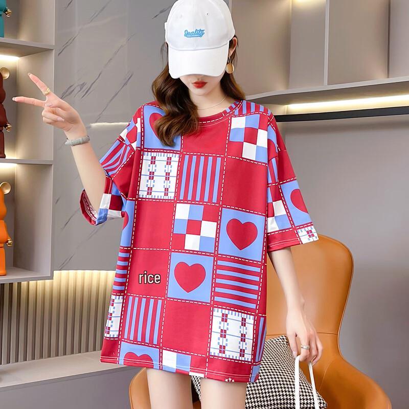 IMAGINEX Women s Casual Print Short-Sleeve T-Shirt One Size
IMAGINEX Women s Casual Print Short-Sleeve T-Shirt One Size