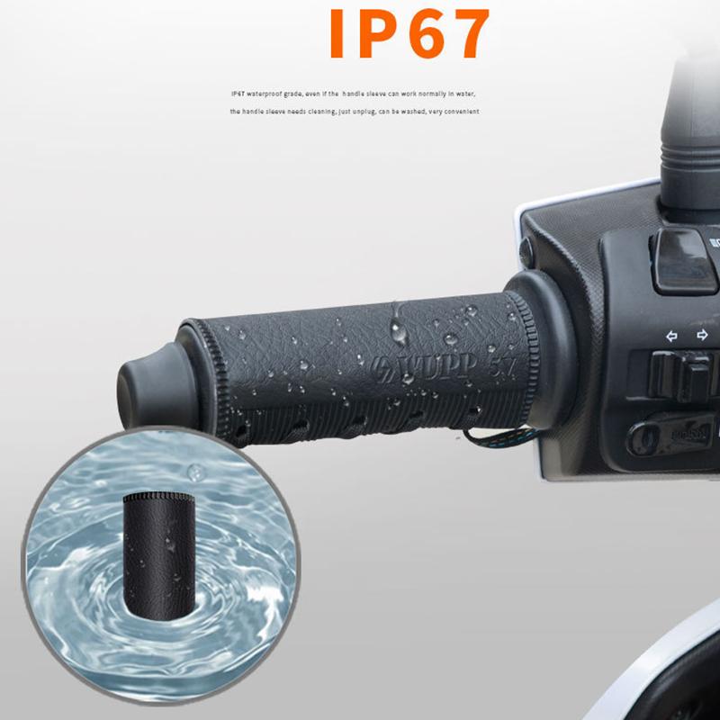 WUPP CSZH-1314B1 5V Strap-Style Motorcycle Heated Grips with Switch,IP67 Waterproof Type A
WUPP CSZH-1314B1 5V Strap-Style Motorcycle Heated Grips with Switch,IP67 Waterproof Type A