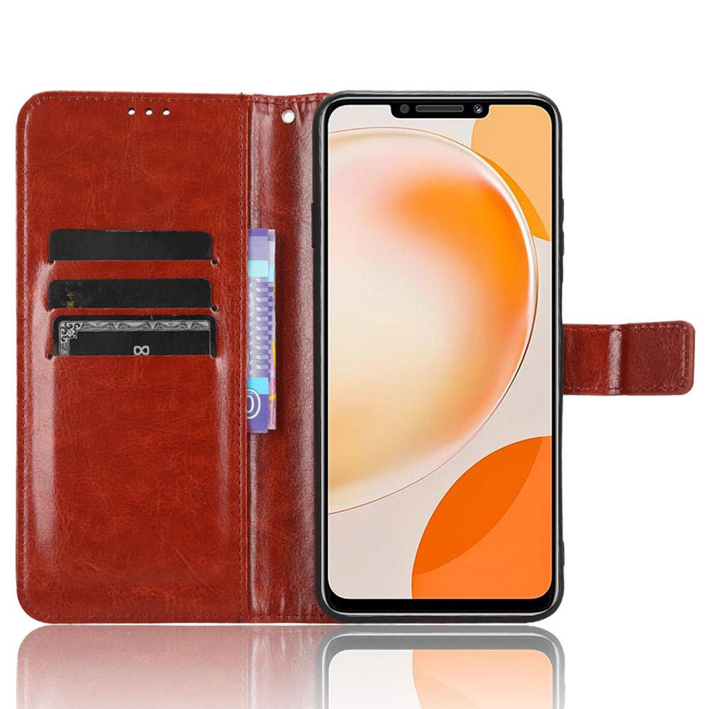 For Huawei nova Y91 4G/Enjoy 60X Crazy Horse Texture Flip Phone Case Stand Wallet PU Leather Phone Cover Black
For Huawei nova Y91 4G/Enjoy 60X Crazy Horse Texture Flip Phone Case Stand Wallet PU Leather Phone Cover Black