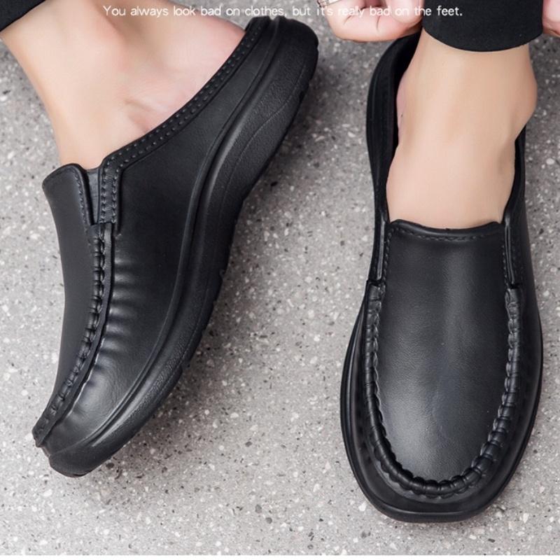 Men chef shoes casual loafers waterproof and oil-proof kitchen work slip-on men shoes outdoor non-slip beach slippers large size 43 чёрный
Men chef shoes casual loafers waterproof and oil-proof kitchen work slip-on men shoes outdoor non-slip beach slippers large size 43 чёрный