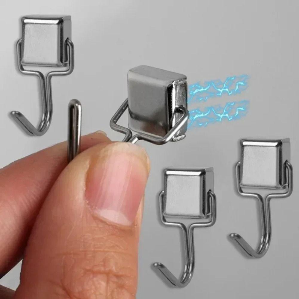 10pcs High flexibility Magnet Hook Mini No-trace Hook creativity Square magnetic hook Bathroom 10pcs
10pcs High flexibility Magnet Hook Mini No-trace Hook creativity Square magnetic hook Bathroom 10pcs