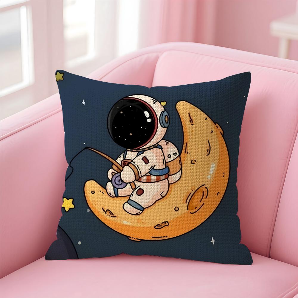 Astronaut Cute Cushion Cover Natural Linen Pillow Case DoubleSided Print Decorative Sofa Pillowcase Home Decor Gift 30x30cm
Astronaut Cute Cushion Cover Natural Linen Pillow Case DoubleSided Print Decorative Sofa Pillowcase Home Decor Gift 30x30cm