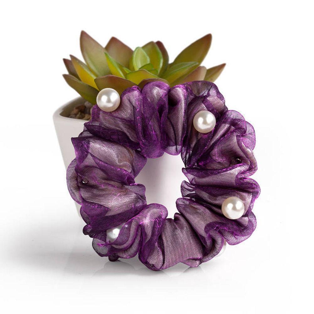 Bands New Headwear Hair Rope Double Layer Hair Rubber Bands Women Hair Ties Mesh Pearl Scrunchies светло-фиолетовый
Bands New Headwear Hair Rope Double Layer Hair Rubber Bands Women Hair Ties Mesh Pearl Scrunchies светло-фиолетовый