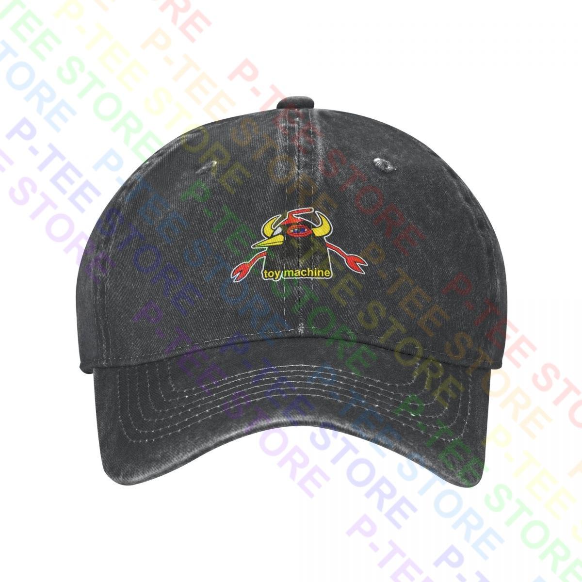 Toy Machine Skateboards 90S Very Ed Templeton Skating Logo Washed Denim Baseball Cap Trucker Hats Harajuku
Toy Machine Skateboards 90S Very Ed Templeton Skating Logo Washed Denim Baseball Cap Trucker Hats Harajuku