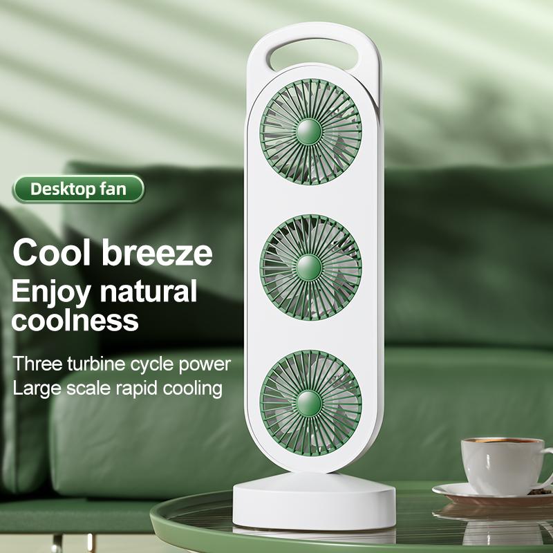 S31-justable Portable Three-Blade Fan with Turbo Circulation for Rapid Cooling Over Large Areas помаранчевий
S31-justable Portable Three-Blade Fan with Turbo Circulation for Rapid Cooling Over Large Areas помаранчевий