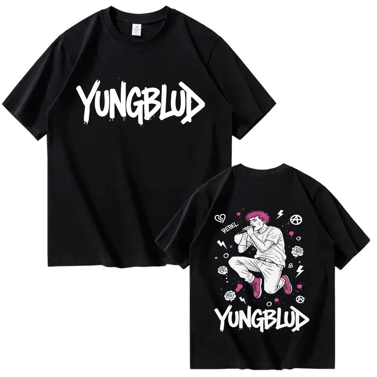 Gray Oversized YUNGBLUD T-Shirt with Double-Sided Rebel Punk Print Women And Men T-shirts 4XL
Gray Oversized YUNGBLUD T-Shirt with Double-Sided Rebel Punk Print Women And Men T-shirts 4XL