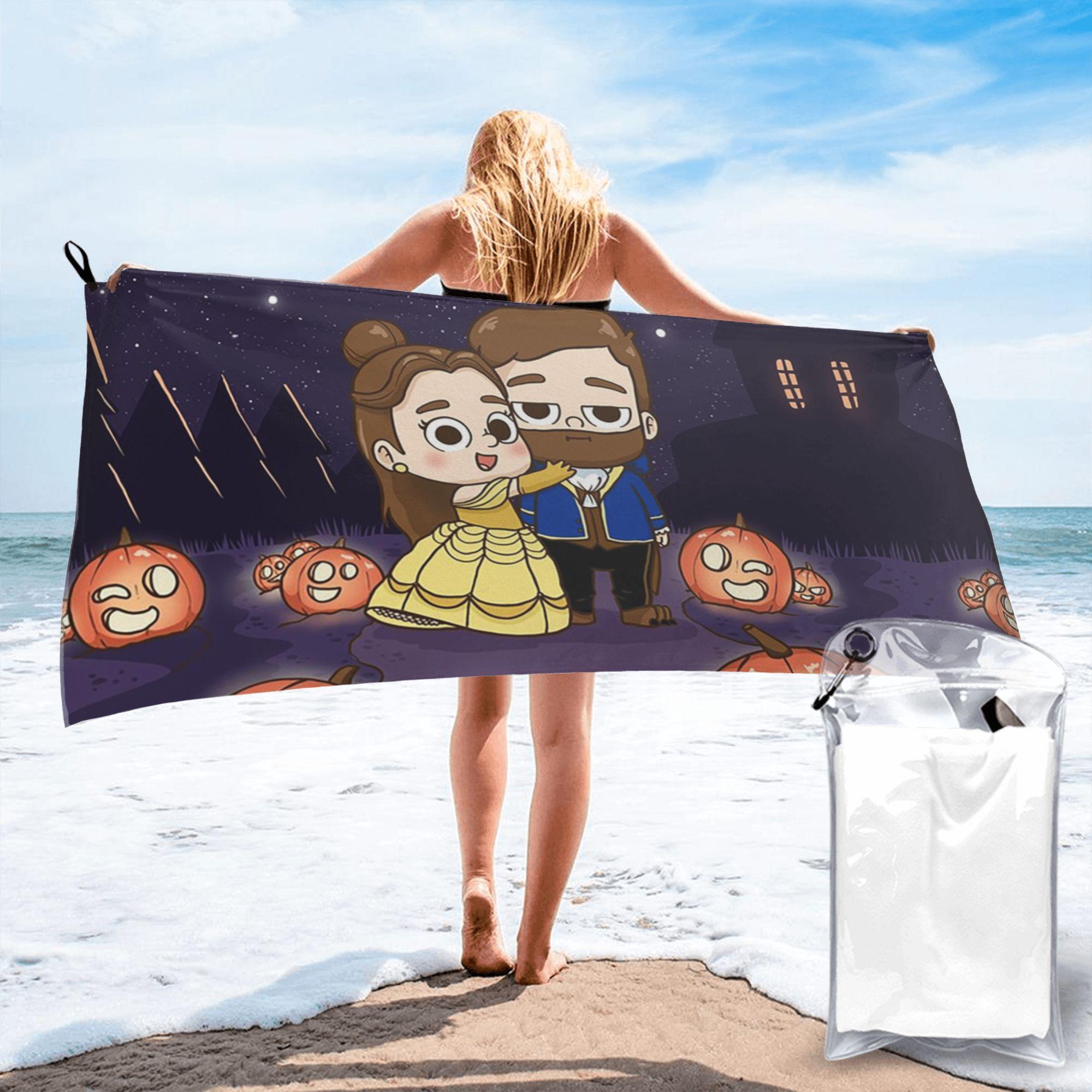 Pibu-beauty and beast - Pibubear Beach Towel Soft Microfiber Quick Dry Absorbent Quick Towels For Pool W40*H60(CM)
Pibu-beauty and beast - Pibubear Beach Towel Soft Microfiber Quick Dry Absorbent Quick Towels For Pool W40*H60(CM)