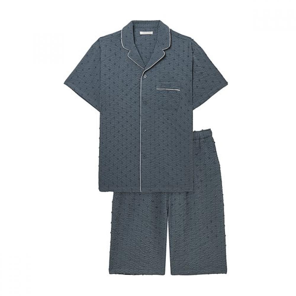Barbara Blue Flocking Men S Pajama amp4600S Blue/95
Barbara Blue Flocking Men S Pajama amp4600S Blue/95