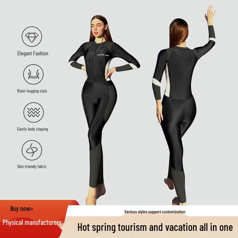 2024 Two-Color Women s Slimming High-Waist One-Piece Surf & Dive Swimsuit XL (US 16-18)
2024 Two-Color Women s Slimming High-Waist One-Piece Surf & Dive Swimsuit XL (US 16-18)