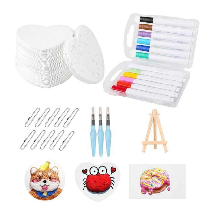 Foam Textured Painting Set with 3D Texture Paper Wood Stand 12/24 Color Markers Decorative Accessory Bubble Drawing Set
Foam Textured Painting Set with 3D Texture Paper Wood Stand 12/24 Color Markers Decorative Accessory Bubble Drawing Set