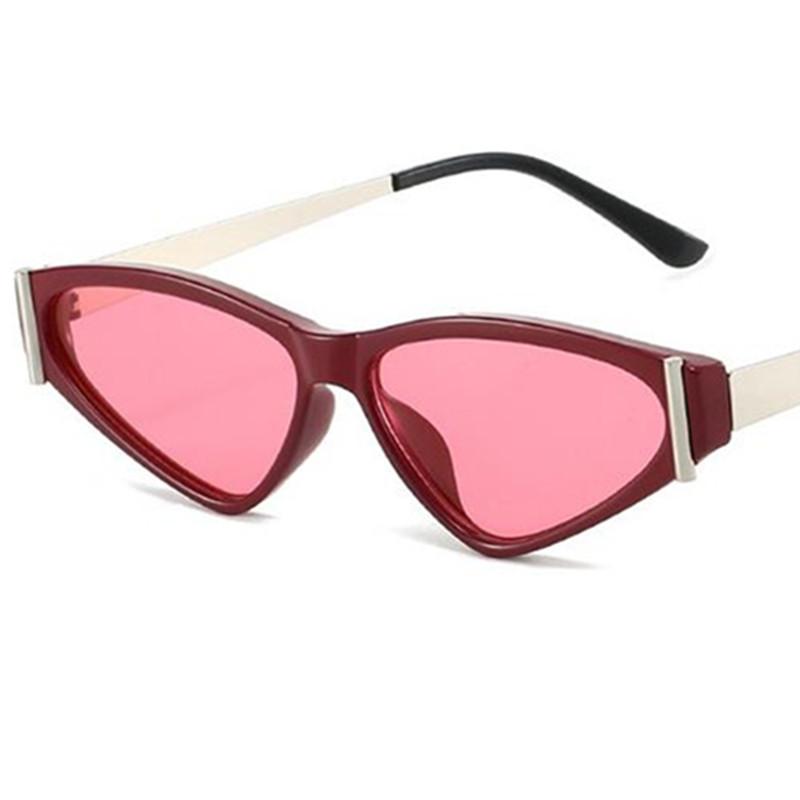 Hip Hop Sun Glasses Anti-UV Spectacle Small Frame Google Cat Eye Ornamental Women Simplity Retro Sunglasses as picture красный
Hip Hop Sun Glasses Anti-UV Spectacle Small Frame Google Cat Eye Ornamental Women Simplity Retro Sunglasses as picture красный