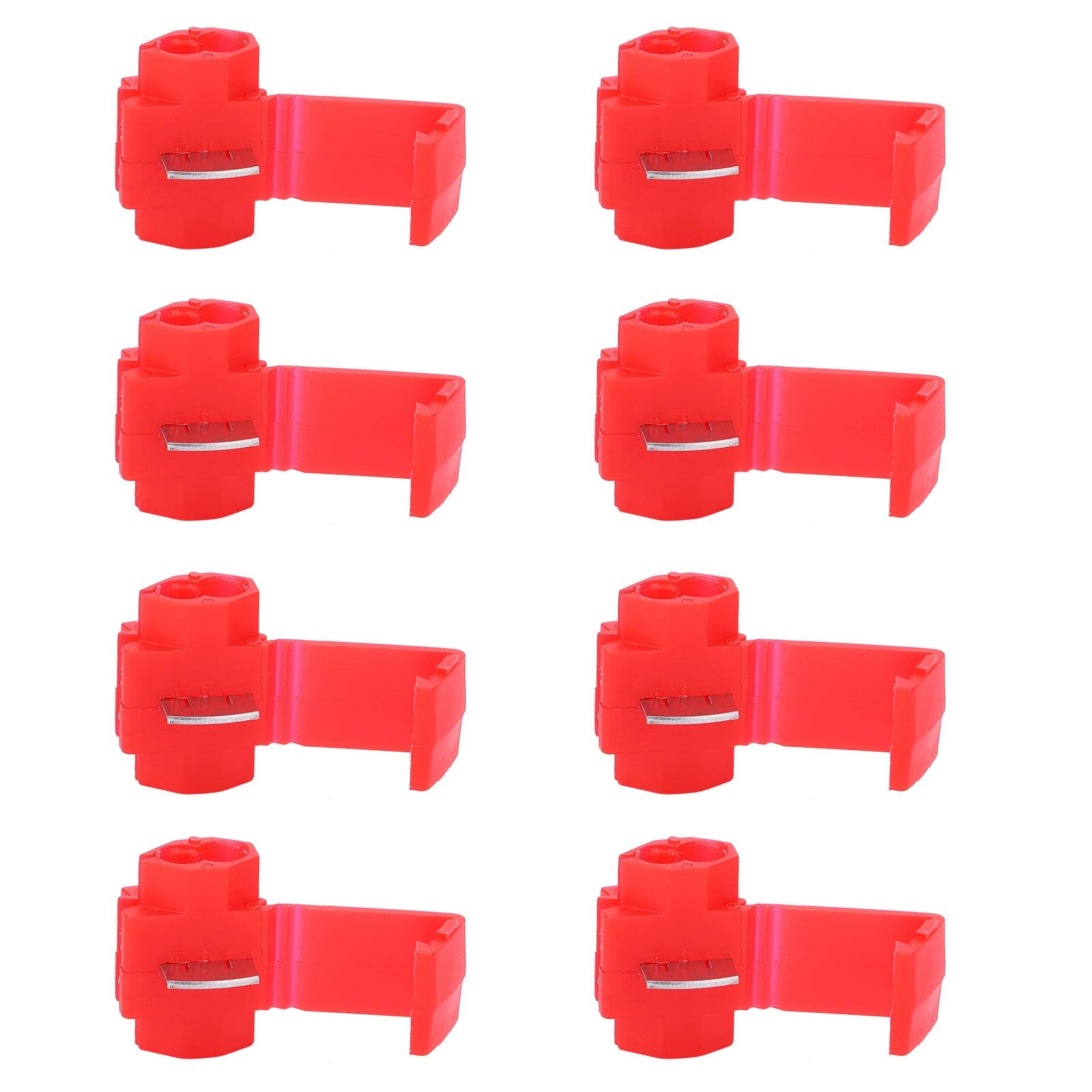 210Pcs Lock Wire Connectors Quick Splice Electrical Cable Snap Crimp Terminal BlocksRed
210Pcs Lock Wire Connectors Quick Splice Electrical Cable Snap Crimp Terminal BlocksRed