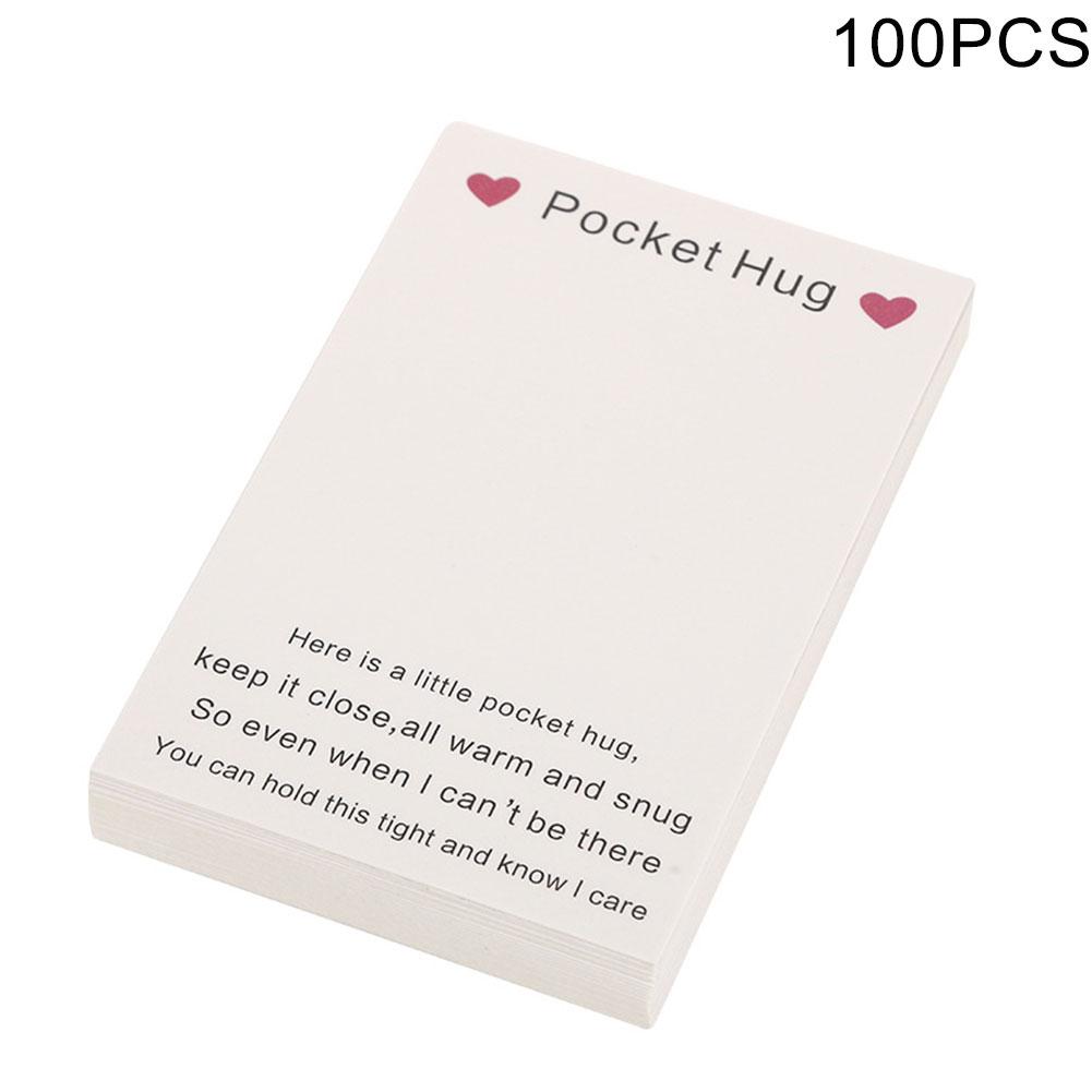 100pcs Bulk Pocket Hug Cards 6x9cm Kraft Paper Heart Hug Note For Christmas wedding birthday party All Occasion Favors Gifts
100pcs Bulk Pocket Hug Cards 6x9cm Kraft Paper Heart Hug Note For Christmas wedding birthday party All Occasion Favors Gifts