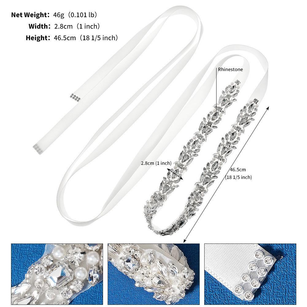 Luxury Handmade Rhinestone Waist Belt for Bridal and Party Dresses
Luxury Handmade Rhinestone Waist Belt for Bridal and Party Dresses