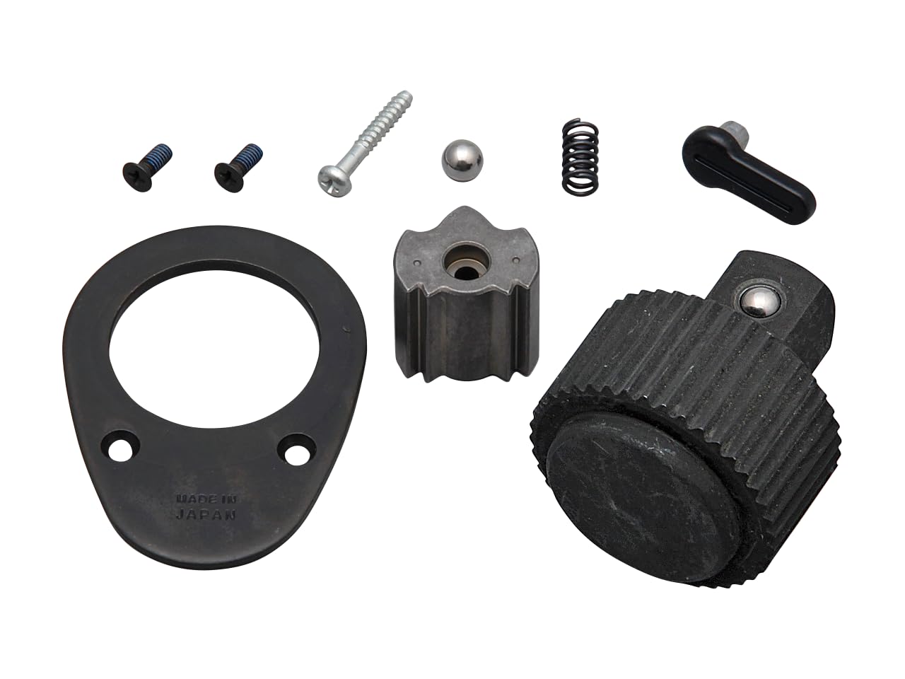 Комплект для ремонта головки храпового механизма Kyoto Machinery Tools BR6AK (КТК) 19,0 мм (3/4 дюйма) чёрный
Комплект для ремонта головки храпового механизма Kyoto Machinery Tools BR6AK (КТК) 19,0 мм (3/4 дюйма) чёрный