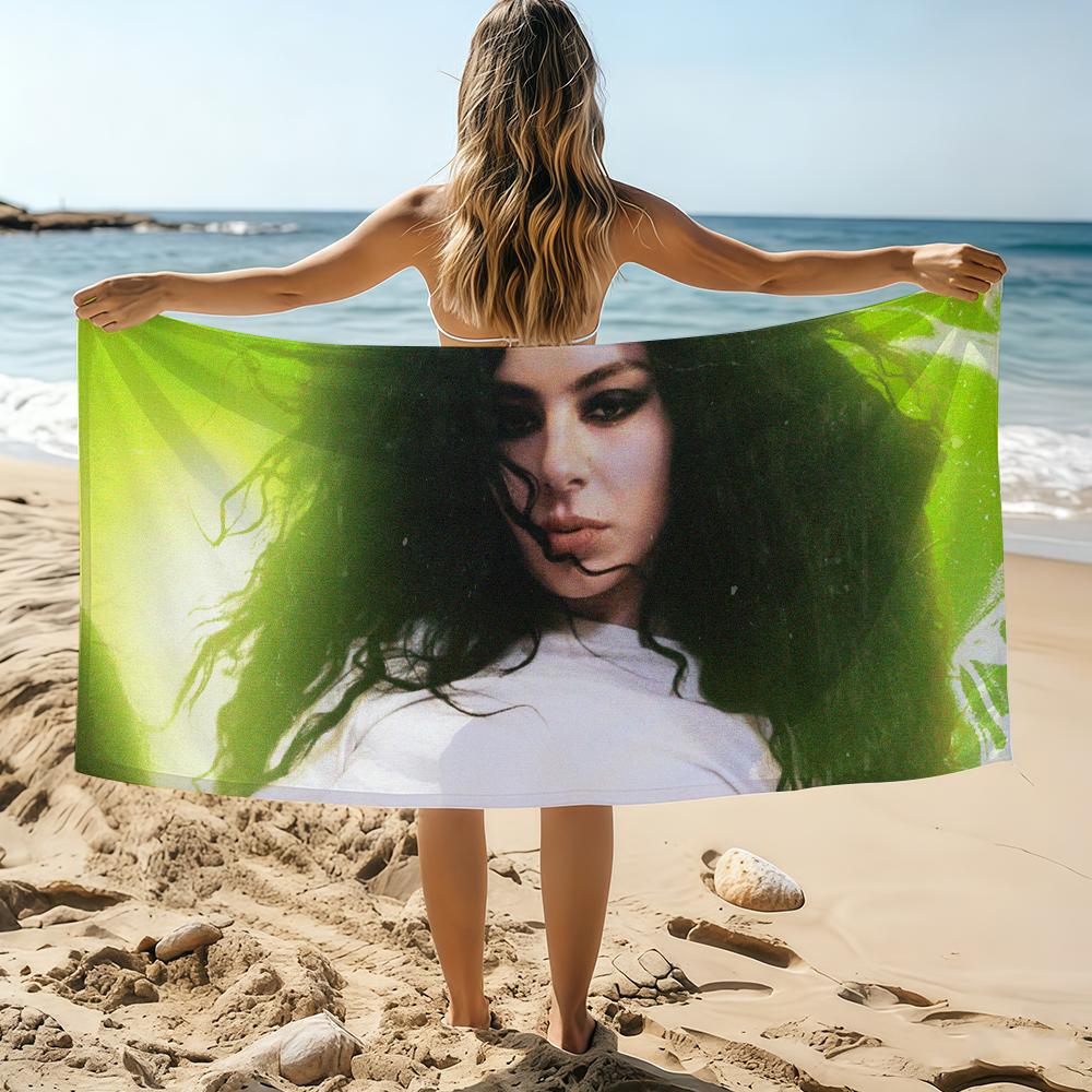 Singer C-Charli XCX B-BRAT Towel Beach Towel Oversized Quick Dry Towel Absorbent Soft Swim BeachTowels for Men Women W40*H60(CM)
Singer C-Charli XCX B-BRAT Towel Beach Towel Oversized Quick Dry Towel Absorbent Soft Swim BeachTowels for Men Women W40*H60(CM)