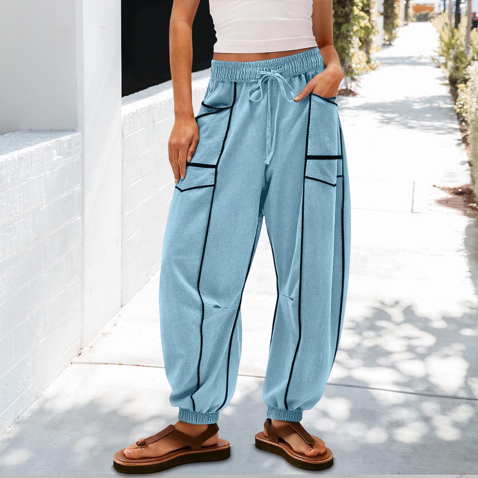 Женские гигиенические брюки, брюки с широкими штанинами, высокая посадка, облегающие ноги, накладные карманы, повседневные брюки S
Женские гигиенические брюки, брюки с широкими штанинами, высокая посадка, облегающие ноги, накладные карманы, повседневные брюки S