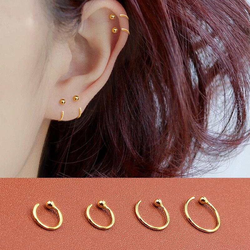 S925 Sterling Silver Gold-Plated Dangle Hoop Earrings: Fashionable, Versatile Design for Women 925 Silver
S925 Sterling Silver Gold-Plated Dangle Hoop Earrings: Fashionable, Versatile Design for Women 925 Silver