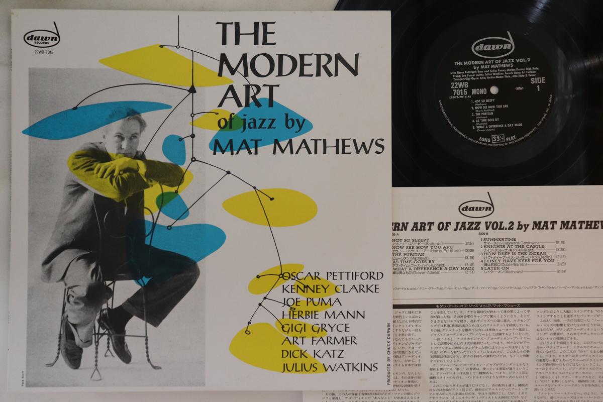 LP Record MAT MATHEWS Modern Art Of Jazz By Mat Mathews 22WB7015 DAWN 1988 Japan Jazz Used
LP Record MAT MATHEWS Modern Art Of Jazz By Mat Mathews 22WB7015 DAWN 1988 Japan Jazz Used