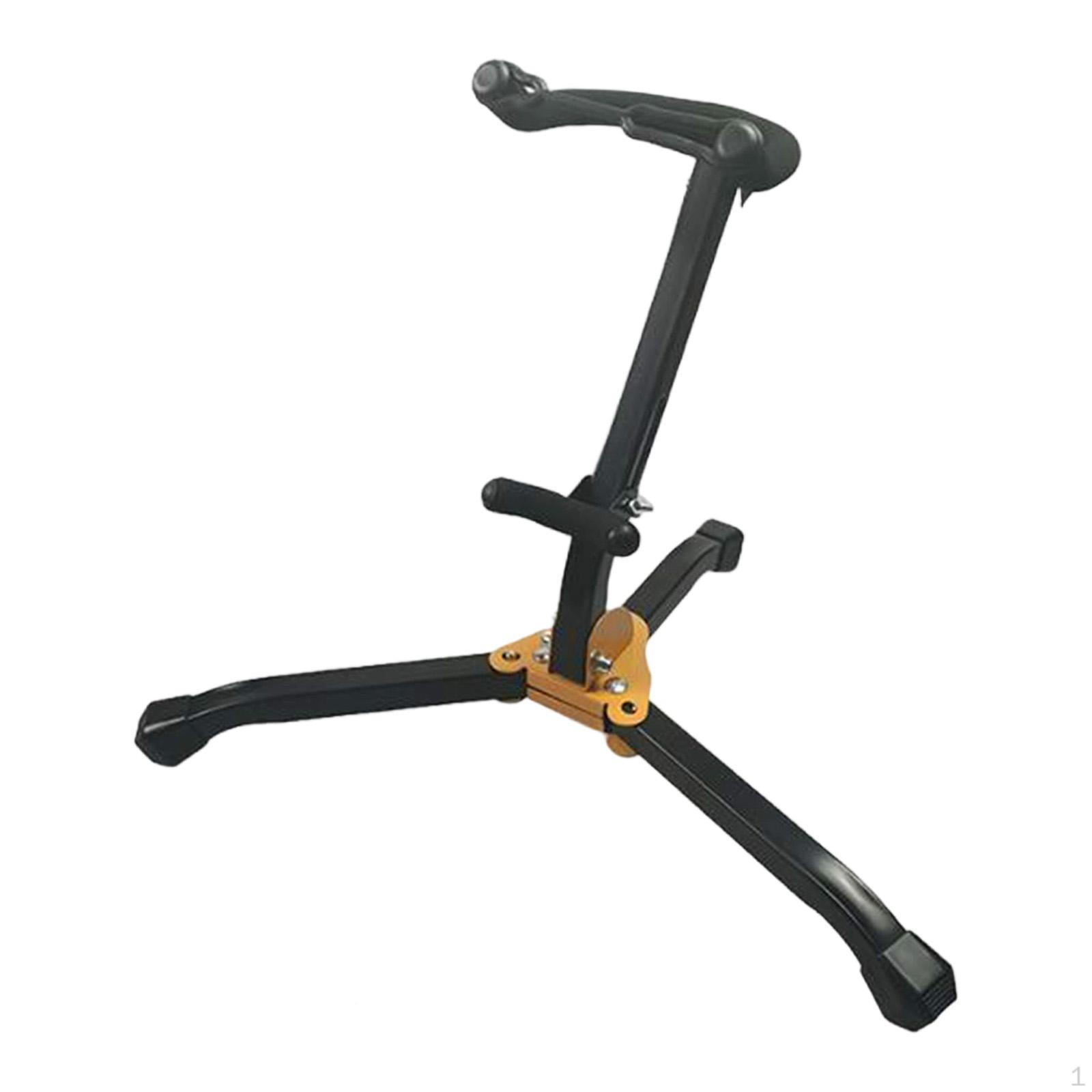 Saxophone Holder Foldable Tripod Stand Portable Sax Rack Bracket Height Adjustable for Stage
Saxophone Holder Foldable Tripod Stand Portable Sax Rack Bracket Height Adjustable for Stage