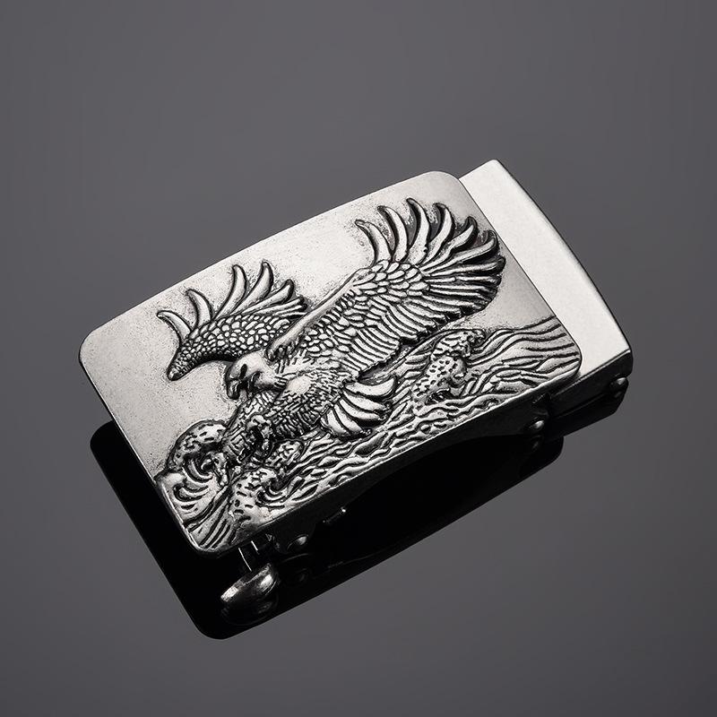 Мужской кожаный ремень в стиле ретро с автоматической пряжкой из сплава с китайским драконом
Мужской кожаный ремень в стиле ретро с автоматической пряжкой из сплава с китайским драконом