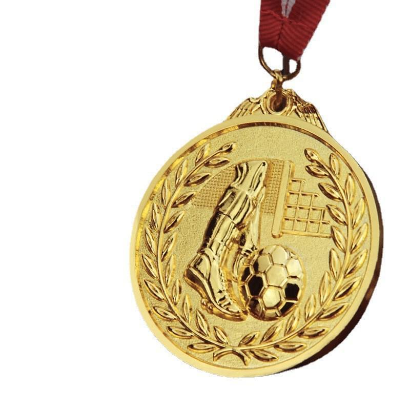 Zinc Alloy Football Medals with Lanyards - Sports Awards and Commemorative Medals in Stock
Zinc Alloy Football Medals with Lanyards - Sports Awards and Commemorative Medals in Stock