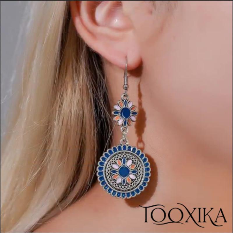 Tooxika Этнический стиль красочные капли масла длинные маленькие серьги в стиле ретро с ромашками дворцовый стиль резные серьги с тотемом из сплава с цветком
Tooxika Этнический стиль красочные капли масла длинные маленькие серьги в стиле ретро с ромашками дворцовый стиль резные серьги с тотемом из сплава с цветком