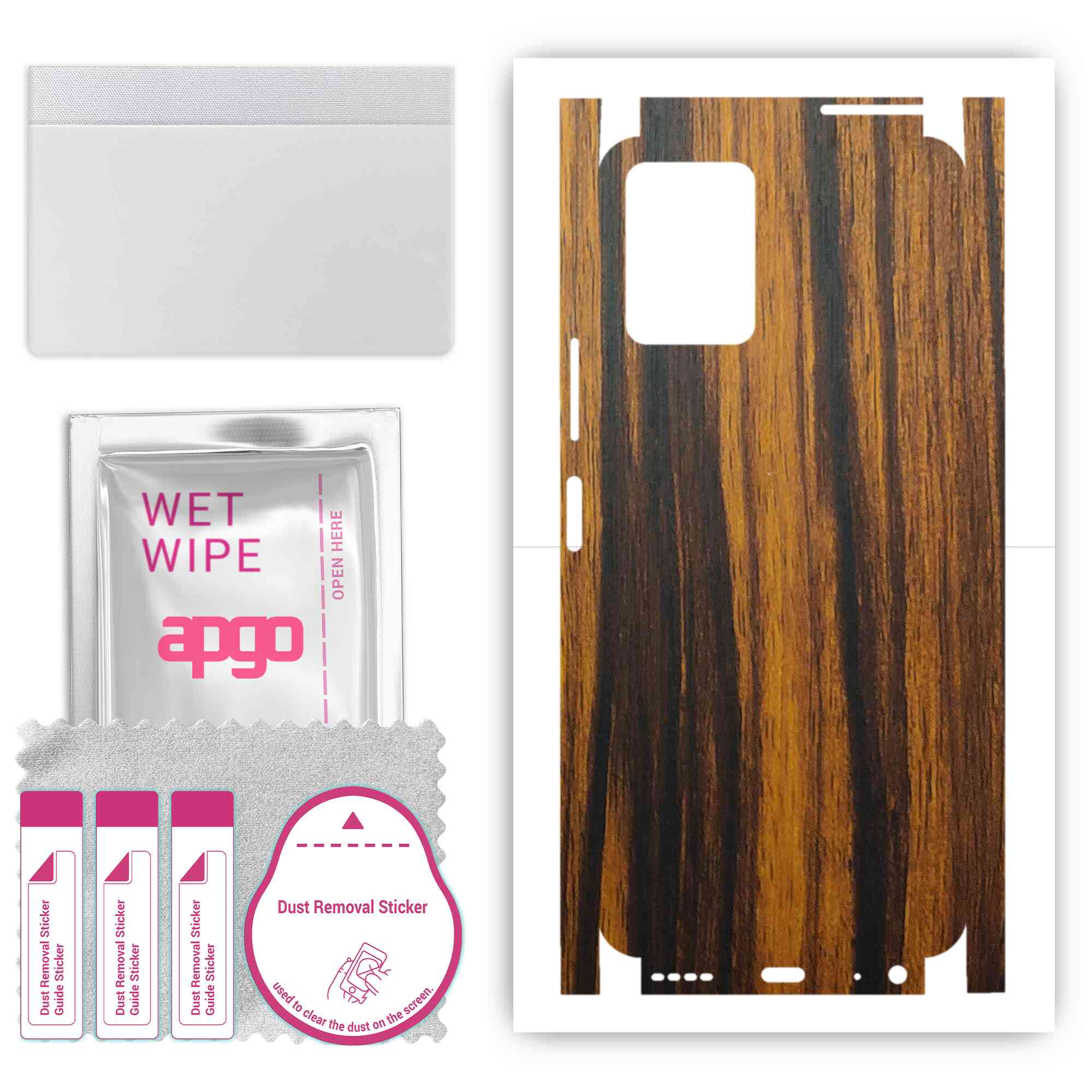 apgo Protective Skin Sticker for the back+sides compatible with Vivo Y21 2021, Full Wrap Film, Foil, Vinyl - Pattern Tigerwood
apgo Protective Skin Sticker for the back+sides compatible with Vivo Y21 2021, Full Wrap Film, Foil, Vinyl - Pattern Tigerwood