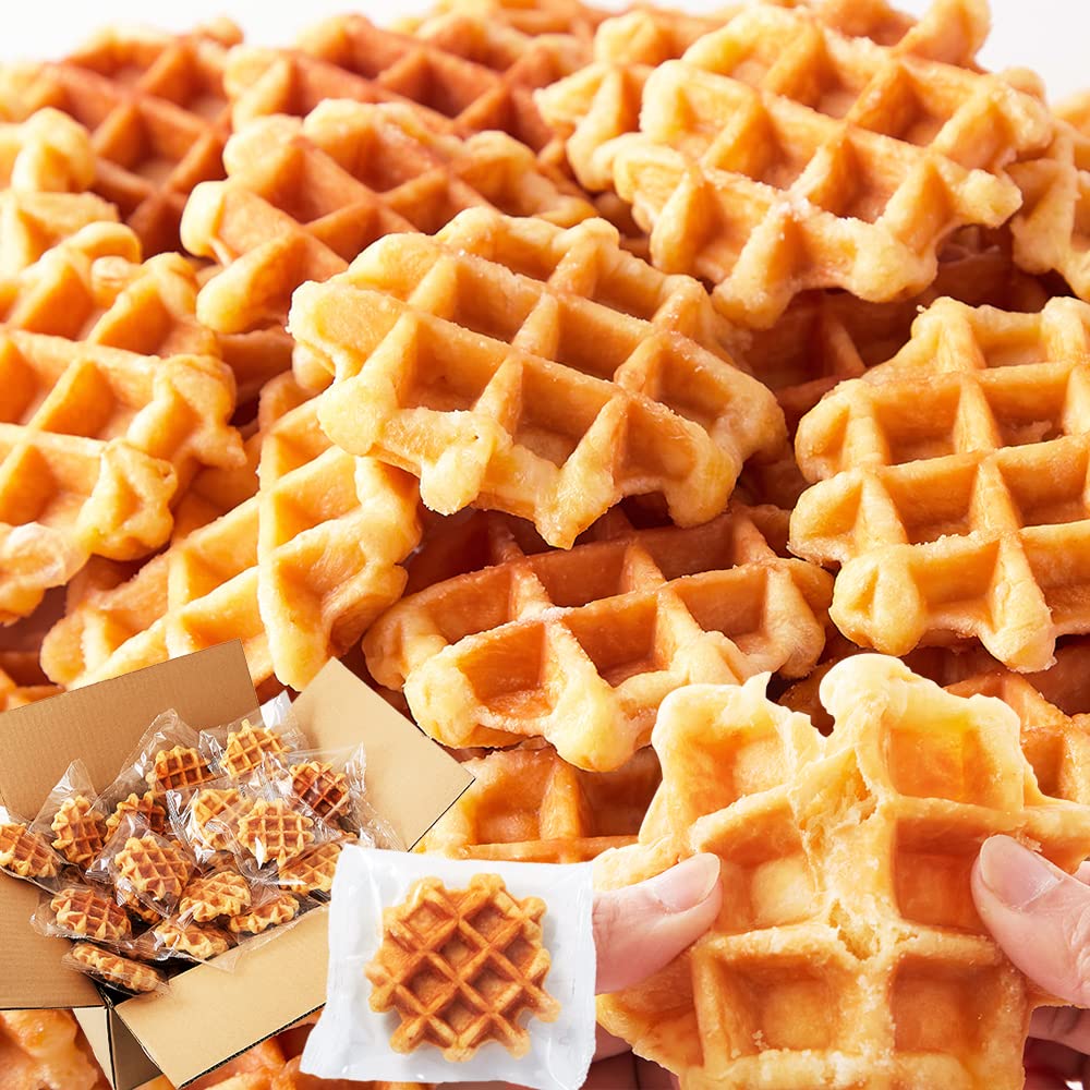 Tennen Seikatsu Mega Belgian Waffles индивидуально для больших коммерческих помещений, индивидуально выпеченные закуски западного производства (60 завернутый) группы, события, равнина,
Tennen Seikatsu Mega Belgian Waffles индивидуально для больших коммерческих помещений, индивидуально выпеченные закуски западного производства (60 завернутый) группы, события, равнина,