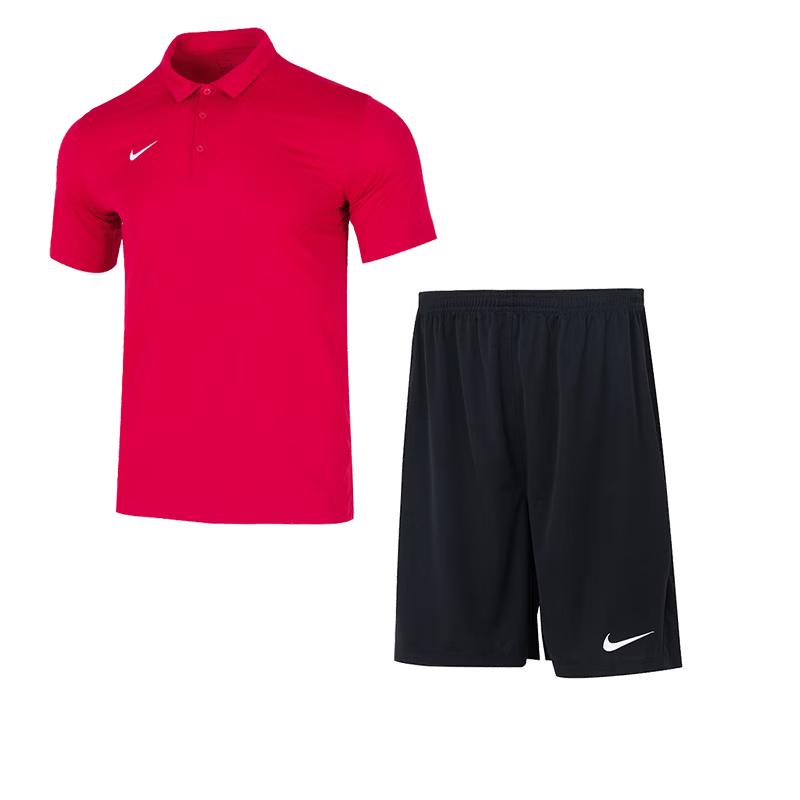 Nike Men s Breathable Polo Shirt & Running Shorts Set
Nike Men s Breathable Polo Shirt & Running Shorts Set