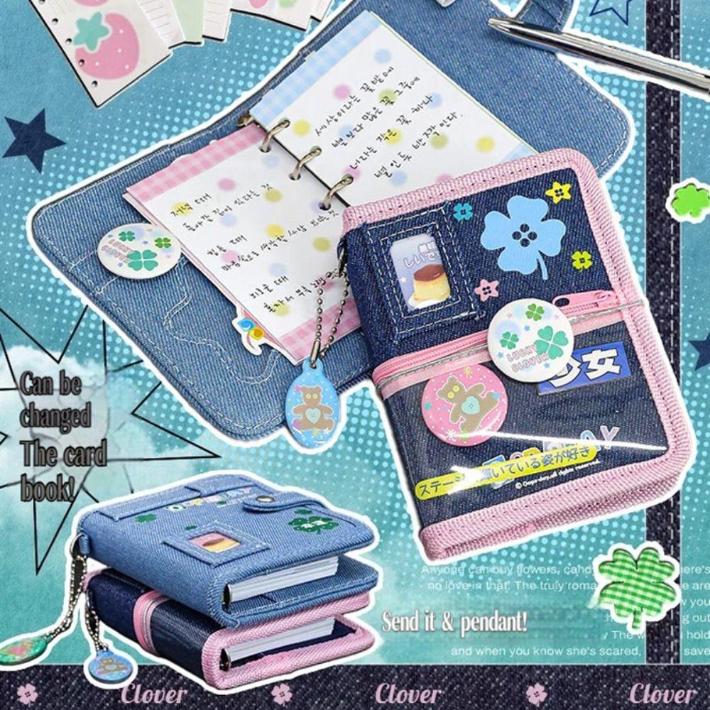 Multi-function DIY Binder Journal Book Y2K Style School Accessories Star Card Holder Girls Gift світло-синій колір
Multi-function DIY Binder Journal Book Y2K Style School Accessories Star Card Holder Girls Gift світло-синій колір