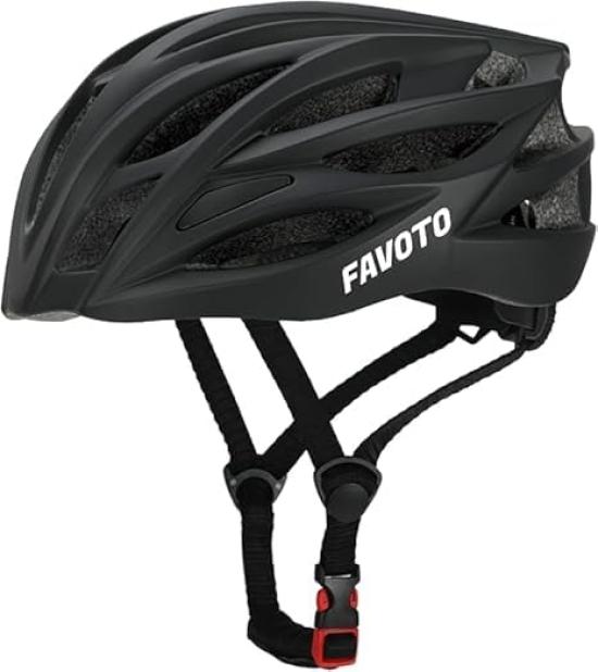 Favoto Bicycle 27 EPS PC Shell Lightweight Chin Size Cycle Easy to Mountain Bike Safety City Instruction Manual Matte Black Helmet, Vents, Material,
Favoto Bicycle 27 EPS PC Shell Lightweight Chin Size Cycle Easy to Mountain Bike Safety City Instruction Manual Matte Black Helmet, Vents, Material,
