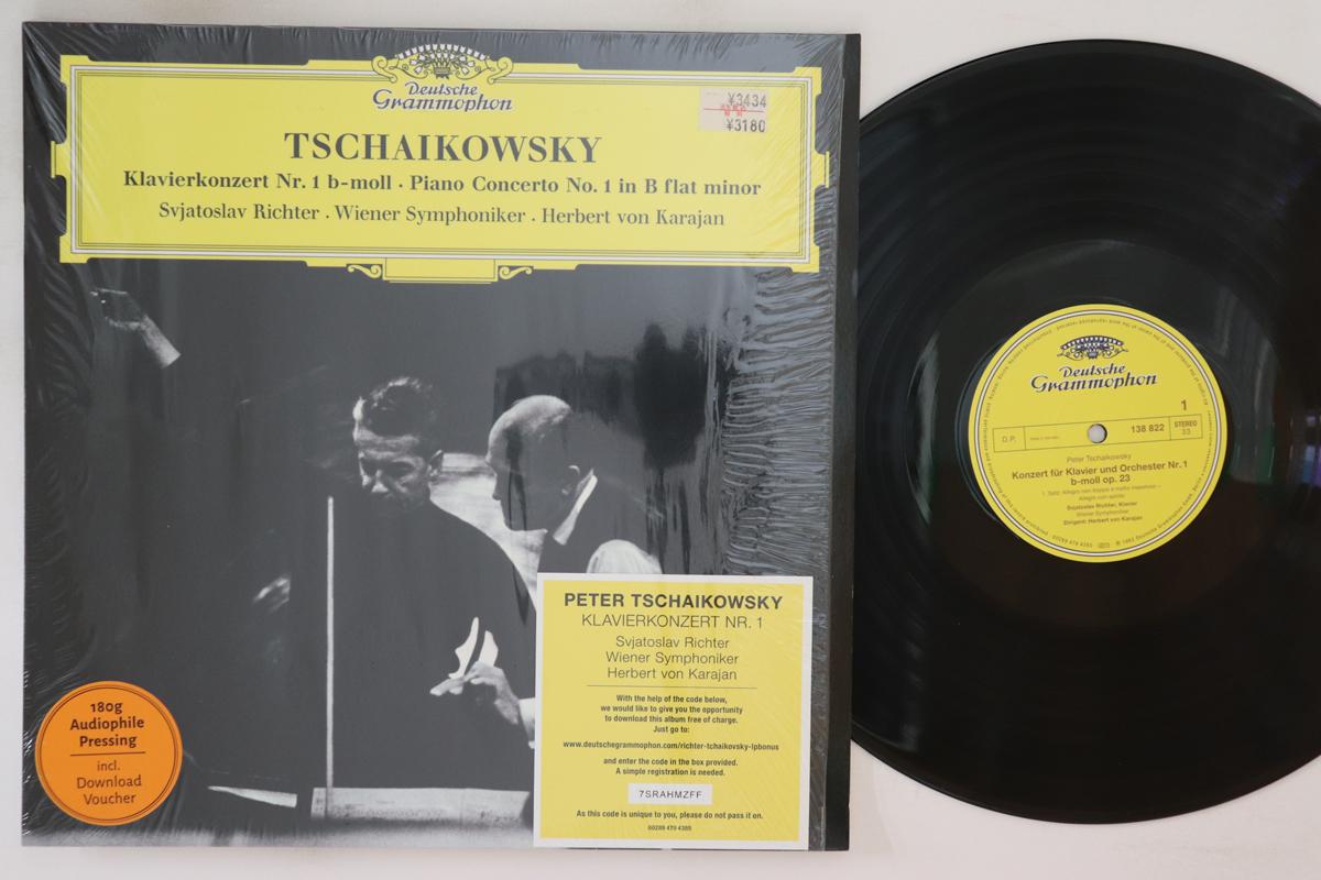 LP Record KARAJAN, RICHTER, WIENER SYMPHONIKE - Tchaikowsky Piano Concerto No. 1 In 138822 DEUTSCHE GRAMMO 2015 Germany Classical Used
LP Record KARAJAN, RICHTER, WIENER SYMPHONIKE - Tchaikowsky Piano Concerto No. 1 In 138822 DEUTSCHE GRAMMO 2015 Germany Classical Used