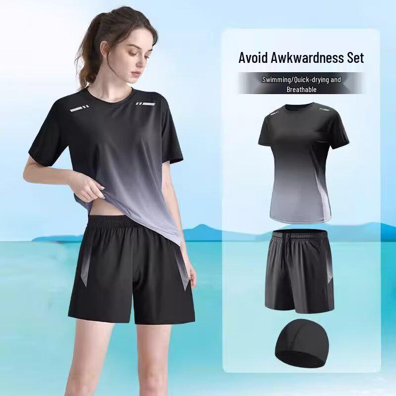 Women s Quick-Dry Ice Silk Sports Suit: Short Sleeve T-Shirt & Shorts for Fitness, Basketball, Football, Running. XL серый
Women s Quick-Dry Ice Silk Sports Suit: Short Sleeve T-Shirt & Shorts for Fitness, Basketball, Football, Running. XL серый