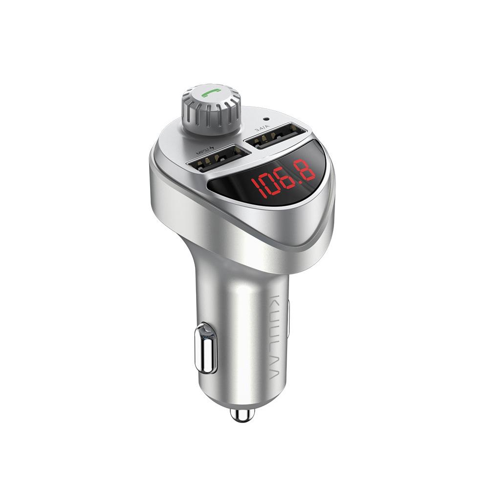 Автомобильный Bluetooth 5.0 FM-передатчик беспроводной комплект громкой связи для автомобиля Автомобильный MP3-плеер с аудиосистемой и двумя радиоприемниками Автомобильный комплект с зарядным устройством USB 3.4A серебряный
Автомобильный Bluetooth 5.0 FM-передатчик беспроводной комплект громкой связи для автомобиля Автомобильный MP3-плеер с аудиосистемой и двумя радиоприемниками Автомобильный комплект с зарядным устройством USB 3.4A серебряный