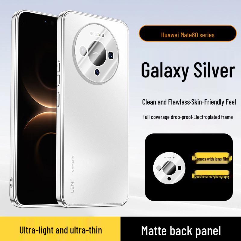 Huawei Mate Phone Case with Matte Electroplating & Lens Protection for Mate80Pro/Mate70/50/60/40 Mate40Pro
Huawei Mate Phone Case with Matte Electroplating & Lens Protection for Mate80Pro/Mate70/50/60/40 Mate40Pro