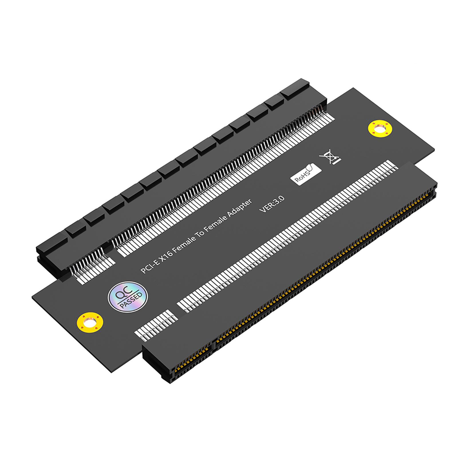 PCIExpress3.0 PCIE X16 Переходник «мама-мама» «точка-точка» для высокоскоростной передачи данных
PCIExpress3.0 PCIE X16 Переходник «мама-мама» «точка-точка» для высокоскоростной передачи данных