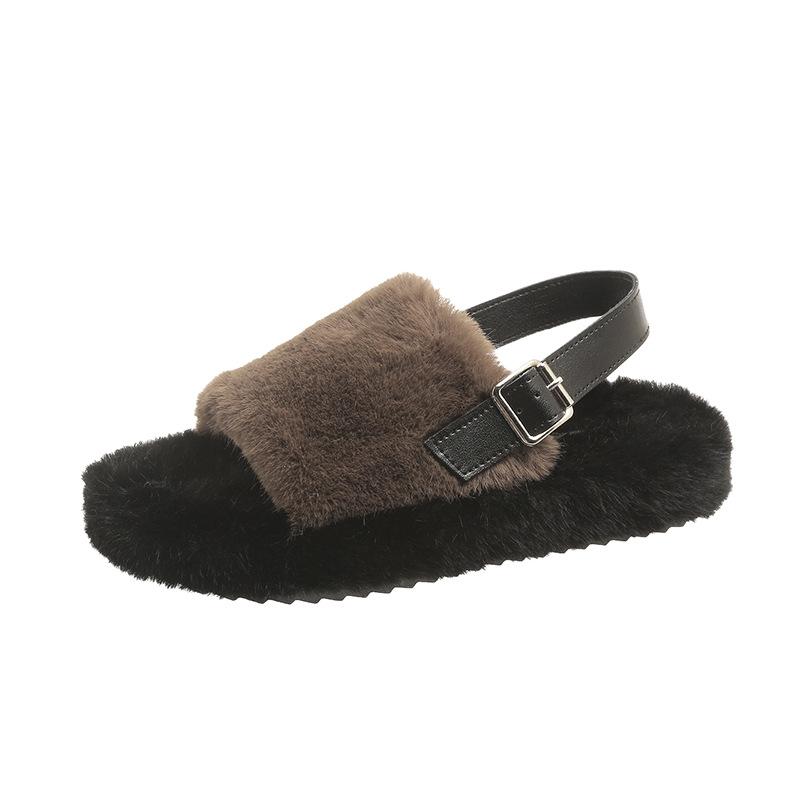 Soft bottom outer wear Mao Mao slippers women s 2024 winter new niche high-end fashion Mao slippers 40 коричневий
Soft bottom outer wear Mao Mao slippers women s 2024 winter new niche high-end fashion Mao slippers 40 коричневий