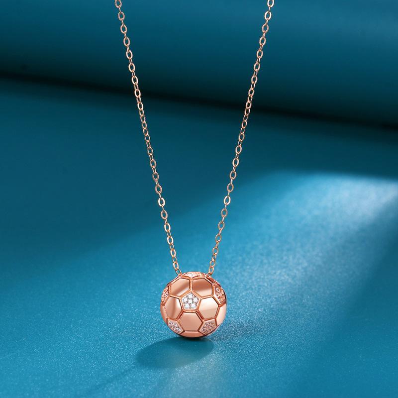 World Cup Football Necklace Women S Personality Exquisite Niche Design Sense Small Golden Ball Commemorative Gift Pendant Quality
World Cup Football Necklace Women S Personality Exquisite Niche Design Sense Small Golden Ball Commemorative Gift Pendant Quality