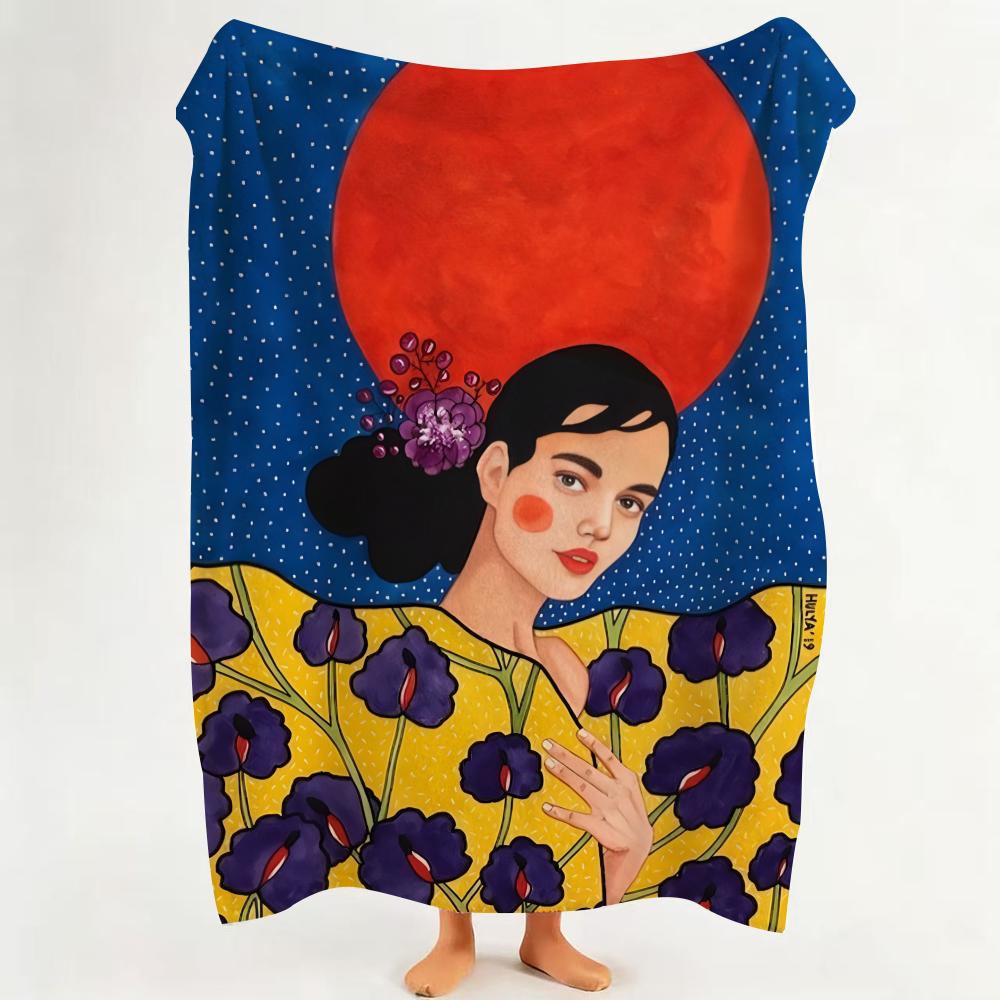 Artist H Hulya O Ozdemir a art Throw Flannel Throw Blanket Suitable for Sofa Living Room Bedroom 75cmx90cm
Artist H Hulya O Ozdemir a art Throw Flannel Throw Blanket Suitable for Sofa Living Room Bedroom 75cmx90cm