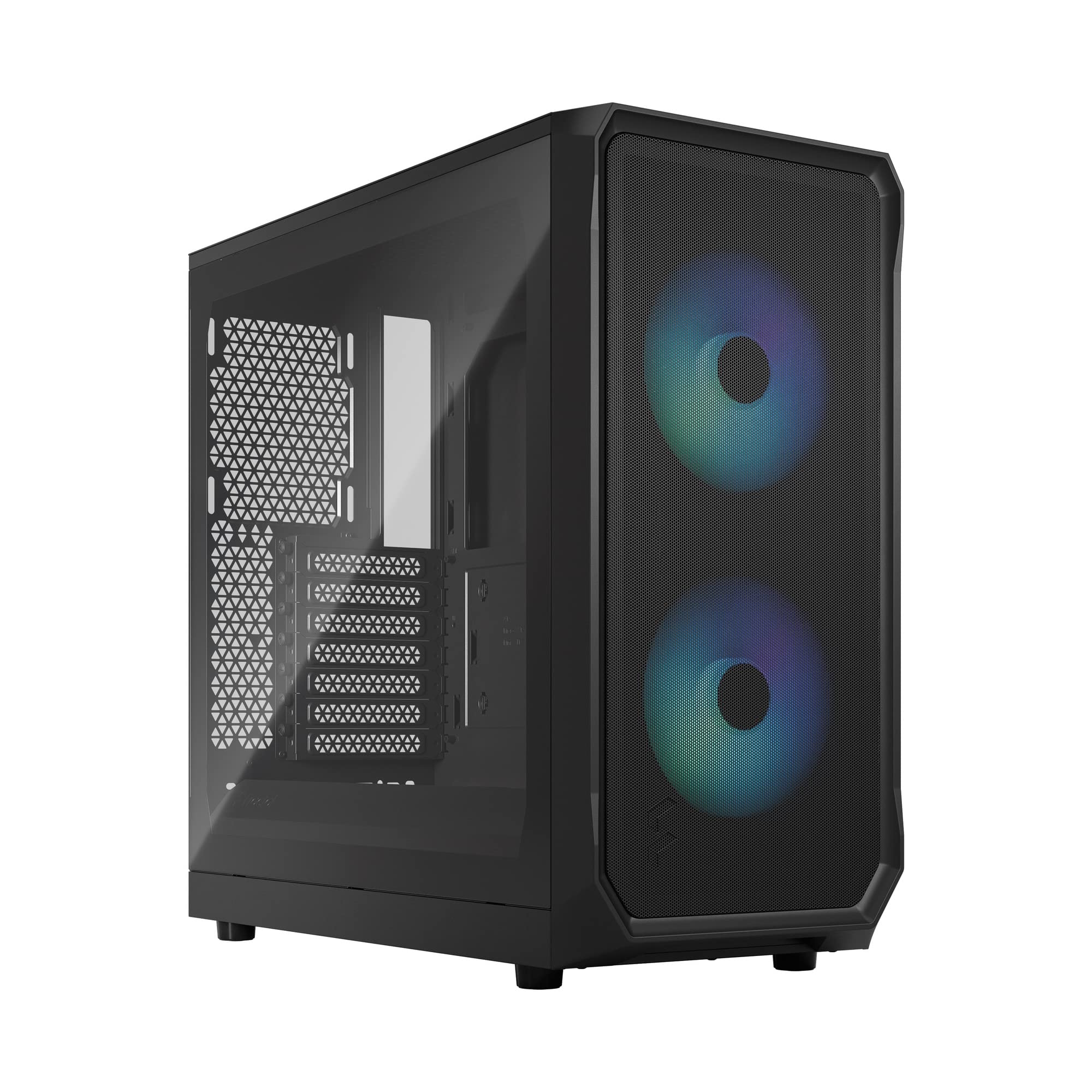 Fractal Design Focus 2 RGB Black TG Clear Tint Airflow oriented tempered glass panel ATX PC case ARGB model FD-C-FOC2A-03 CS8054
Fractal Design Focus 2 RGB Black TG Clear Tint Airflow oriented tempered glass panel ATX PC case ARGB model FD-C-FOC2A-03 CS8054
