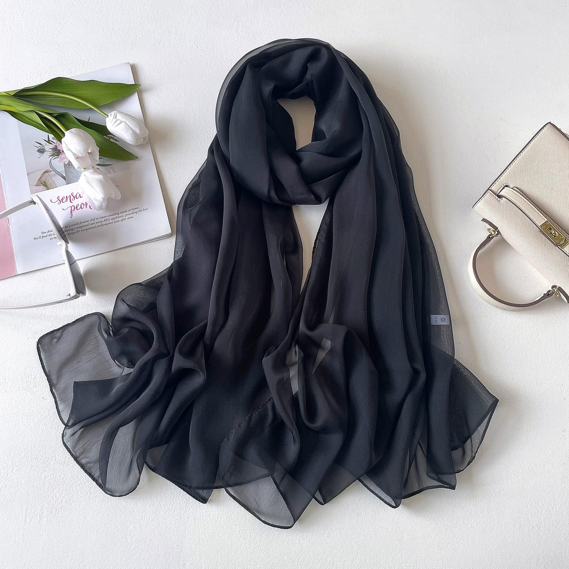 Solid Color Soft Scarf For Women Imitation Silk Scarf Women S Summer Sun Protection Shawl Beach Towel Hijab Scarves 190X100Cm 100X190CM
Solid Color Soft Scarf For Women Imitation Silk Scarf Women S Summer Sun Protection Shawl Beach Towel Hijab Scarves 190X100Cm 100X190CM