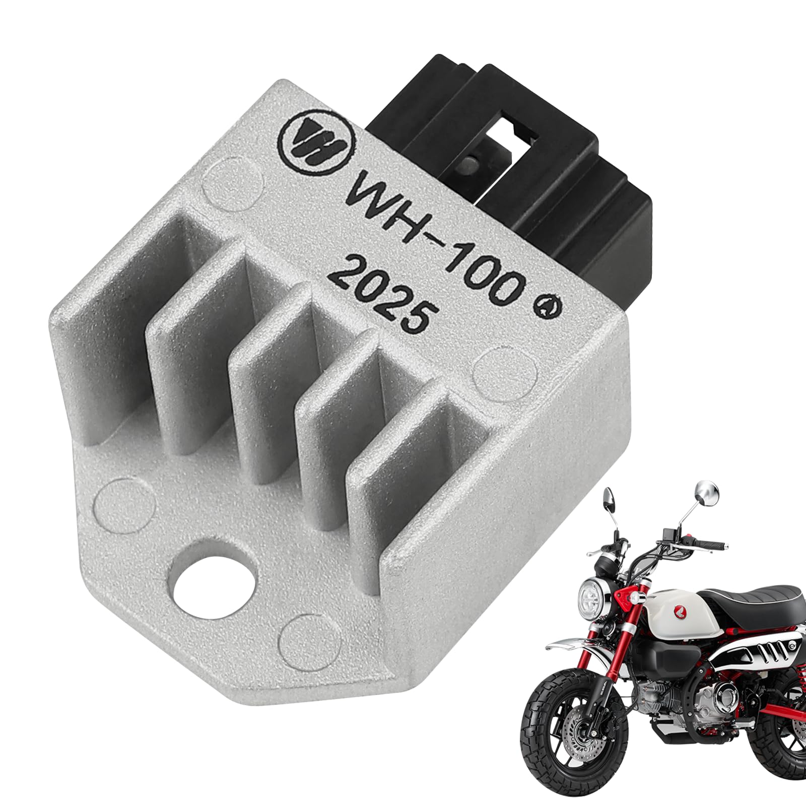 Half-wave Rectifier Regulator for HONDA, 12 V, 4 Pin, JH5-R01, Monkey, Gorilla, Lead 50,
Half-wave Rectifier Regulator for HONDA, 12 V, 4 Pin, JH5-R01, Monkey, Gorilla, Lead 50,