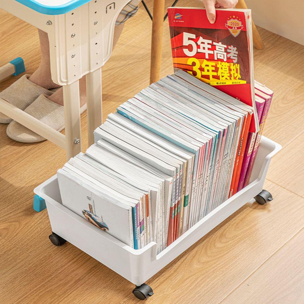 Durable Movable Book Storage Box Large Capacity Sorting Box Storage Box With Pulley Dormitory
Durable Movable Book Storage Box Large Capacity Sorting Box Storage Box With Pulley Dormitory