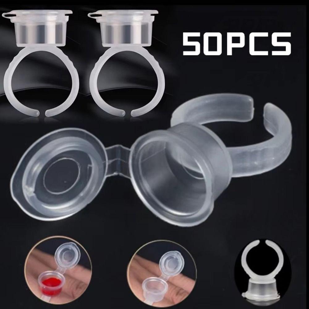 50PCS With Lid Tattoo Ink Ring Cups Plastic Tattoo Pigment Holder Container Tattoo Accessories 04
50PCS With Lid Tattoo Ink Ring Cups Plastic Tattoo Pigment Holder Container Tattoo Accessories 04
