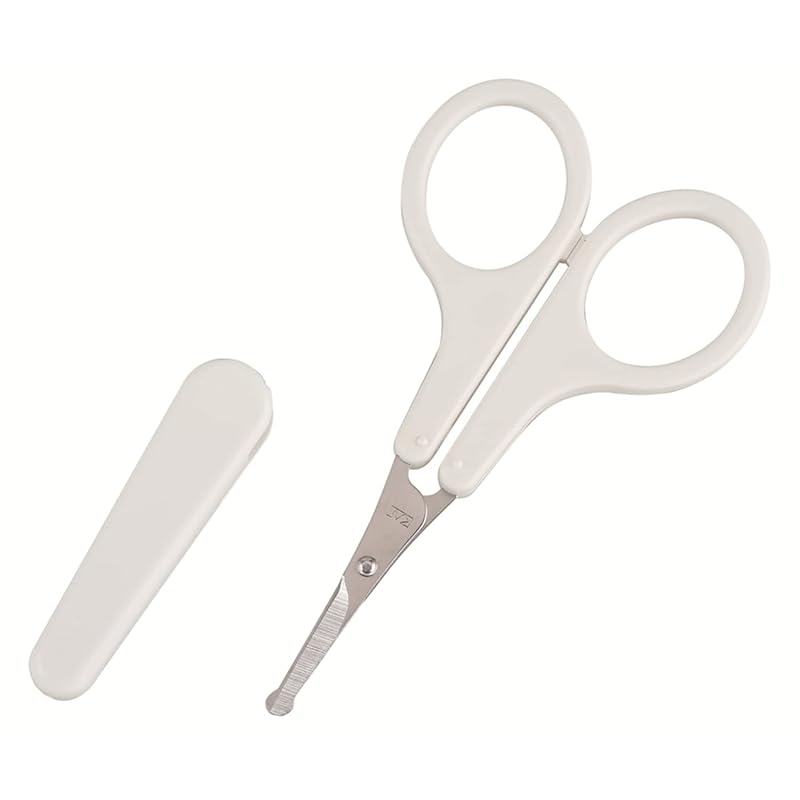 Kaijirushi KAI thin blade safety scissors Round tip With cap slim blade nose hair scissors KQ1702
Kaijirushi KAI thin blade safety scissors Round tip With cap slim blade nose hair scissors KQ1702