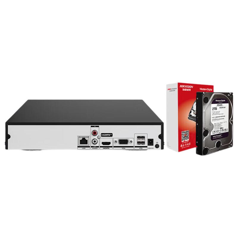 HIKVISION 8-Channel 2K HD NVR with 2TB HDD (DS-7808N-Q1) CN plug (adapter included)
HIKVISION 8-Channel 2K HD NVR with 2TB HDD (DS-7808N-Q1) CN plug (adapter included)