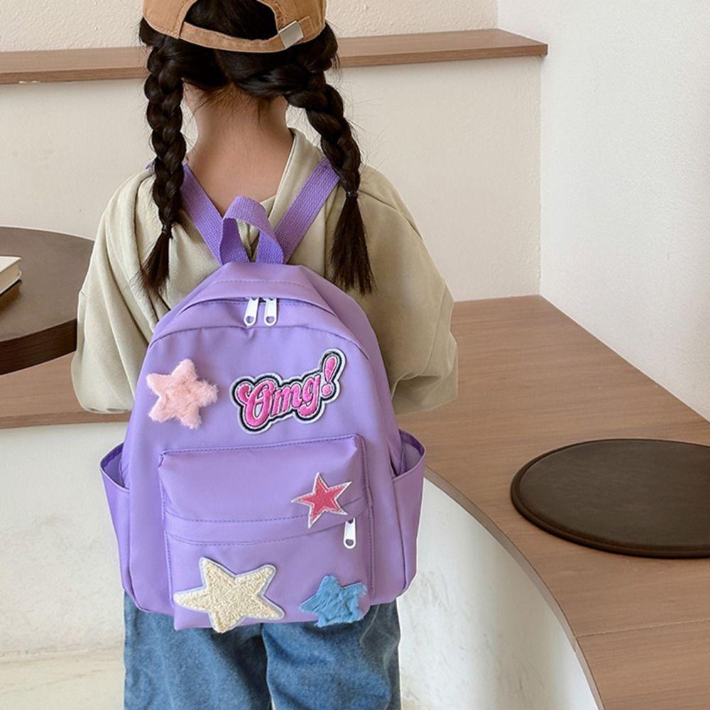 Embroidery Letter Children Star Backpack Waterproof Cartoon Shoulder Bag Students белый
Embroidery Letter Children Star Backpack Waterproof Cartoon Shoulder Bag Students белый