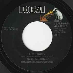 7inch Record NEIL SEDAKA - The Diary / Happy Birthday, Sweet S 4470597 RCA 1976 US Rock Used
7inch Record NEIL SEDAKA - The Diary / Happy Birthday, Sweet S 4470597 RCA 1976 US Rock Used
